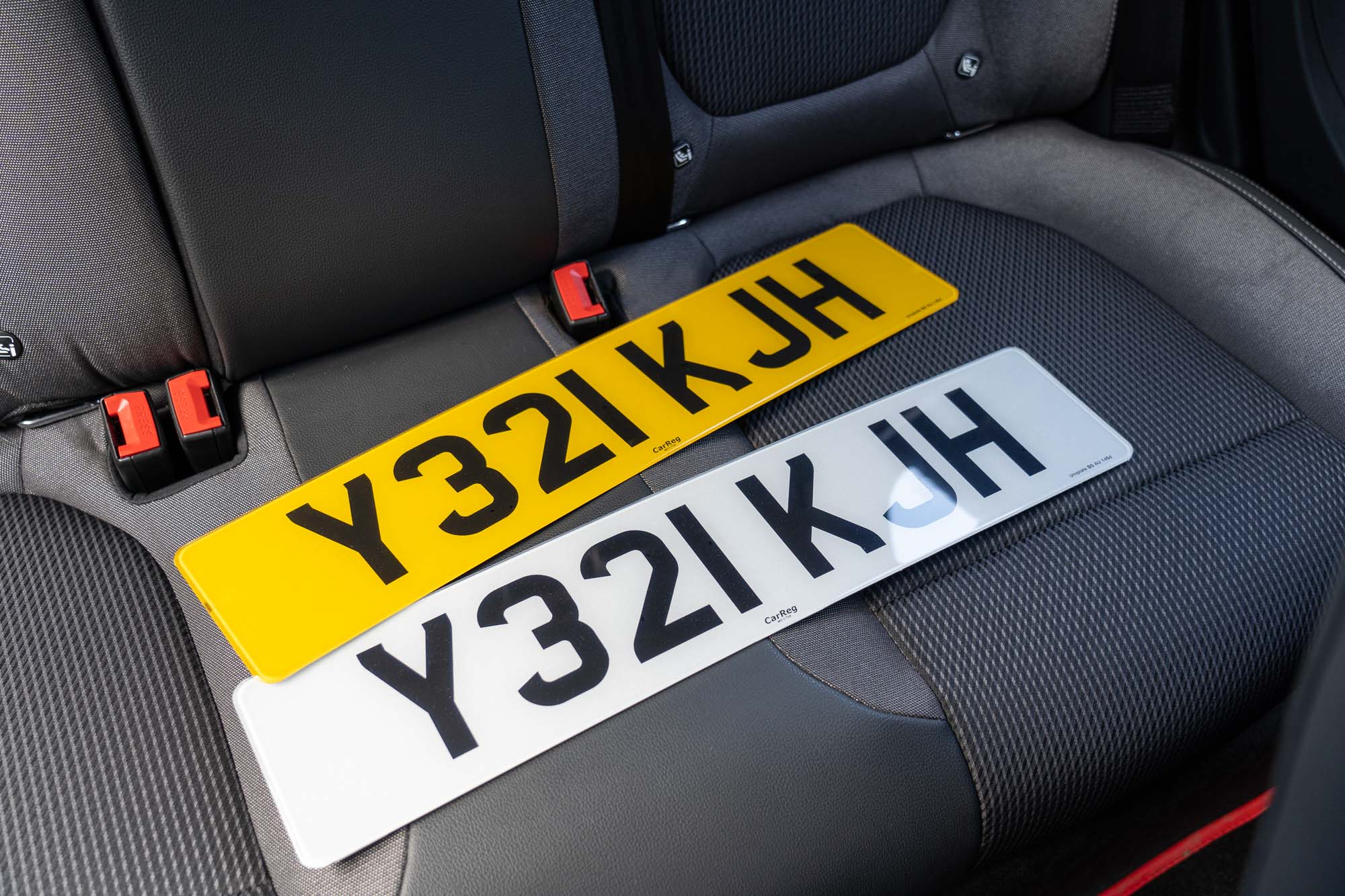 assigning private number plate without v5
