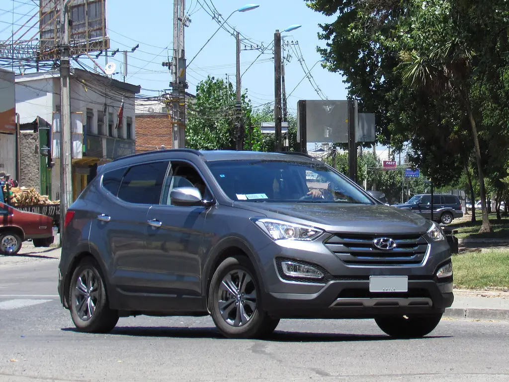 Hyundai Santa Fe Heads-Up Display