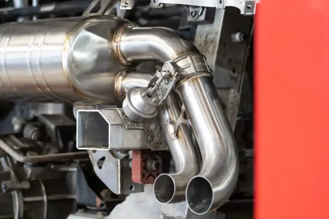 Manifold With Catalytic Converter